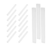 Healeved 15pcs Natural White Selenite Sticks Crystal Wands for Meditation and Art Projects, 3.74 Inch Rough Moroccan Selenite Bars Elegant Home Accent and Easy to Carry Design