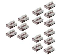 Healeved 15pcs Sanding Sponge Pan Sanding Blocks Kitchen Decontamination Wipe Pot Wiping Descaling Cleaning Sponge Random Color