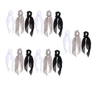Healeved 15pcs Scrunchies for Women Teens Solid Color Hair Ties Elastic Bun Holders for All Occasions Birthday School Dance and More