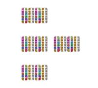 Healeved 16 Boxes Punk Nail Art Metal Charms with 12-grid Box Storage, Retro Gold and Silver Multi-colour Cone Rivet Studs for DIY Manicure Decoration, Lasting Durability for Party
