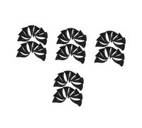 Healeved 160 PCS Halloween Devil Horns Hair Clips DIY Craft Accessories Lightweight Black Devil Horn Headband for Party Dress