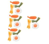 Healeved 16pcs Cute Hair Clips for Girls Simulated Food Hairpin Banana Clip Hair Accessories