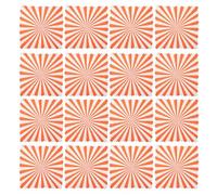 Healeved 16pcs Disposable Beverage Napkins with Printed Striped Design Soft and Absorbent Cocktail Serviettes for Weddings Receptions Party Events and Guest Towels Easy to Carry and Bright