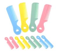 Healeved 16pcs Round Colorful Tip Baby Cute Comb Baby Grooming For Sensitive Scalp Skin For Nursery Newborn Infant Girl Boy Kids