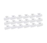 Healeved 18pcs Hot Roller Clip Hair Curler Claw Clip High Temperature Resistant Styling for Lightweight and Portable Hair Sectioning Tools for Home and Travel Use