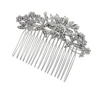 Healeved 1pc Delicate Rhinestone Hair Comb for Bride Headwear Accessory for Weddings Parties and Photography Chic Design Quality Craftsmanship and Gorgeous Color