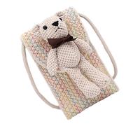 Healeved 1Pc Mini Stylish Crossbody Bag for Women Cute Bear Pattern Messenger Pouch for Phones Wallets and Essentials for Beach Shopping and Daily Use