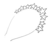 Healeved 1pc Rhinestone Headband for Women Elegant Hair Accessories for Weddings Parties Everyday Wear Hoop Stunning Design Brides and Friends