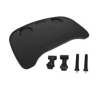 Healeved 1pc Wheelchair Dining Table Practical Wheelchair Tray Table Board Lap Attachment Accessory Natural