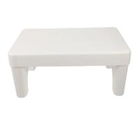 Healeved 1pcs Bathroom Stool Toilet Step Stool Pp Material Thickened Design Helps Achieve Optimal Squatting Position Great Bearing Capacity Non-Slip Footrest for Home Bathroom Use