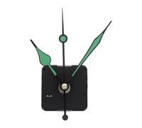 Healeved 1set Clock Movement Mechanism, Long Shaft Clock Replacement, Wall Mechanism Quartz DIY Repair Parts Motor with Glow in the Dark 7/9.5/13cm Hands