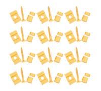 Healeved 1set Electric Guitar String Retainer Clip Gold Lightweight Compact Design for Secure String Holding Accurate Tuning and Fast Replacement Suitable for Electric and Acoustic Guitars