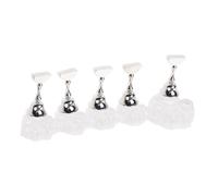 Healeved 1set Magnetic Nail Display Stand for Practice and Art Easy to Use Manicure Tool for Nail Techniques for Beginners and Professionals