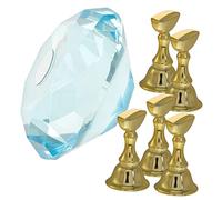 Healeved 1set Nail Practice Stand Nail Holder Convenient Display Training Tool for Beginners and Professionals