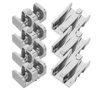 Healeved 1set Shower Door Accessories Sliding Door Stopper with Secure Limit Function Easy Installation for Shower Enclosures
