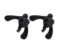 Healeved 2 Pcs Car Air Clamp Phone Mounts for Cars with Universal Compatibility and Easy Installation Plastic Material Rotatable Design for Navigation Use