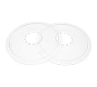 Healeved 2 Pcs Mountain Bike Flywheel Guard Cassette for 5-7 Speed | ABS Plastic, Debris Deflection Fit, Rear Wheel Use, for Gravel Paths and Spoke Protection