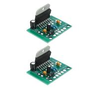 Healeved 2 Sets 12V Dual Channel 2x15W Stereo Amplifier Board Kit, DIY Soldering Project for Home Audio, 12V DC Powered Sound Amplifier Module