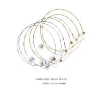 Healeved 2 Sets Metal Harp Replacement Strings - Golden Steel 10 String Lyre Harp Accessories With Number Tag For Lyre Lovers Maintenance Music Gatherings