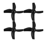 Healeved 2 Sets Mini Rc Plane Propeller Replacement for Remote Control Airplane, Plastic Lightweight Spare Propellers with Enhanced Aerodynamics, Compatible for Model Aircraft, for Rc Plane