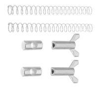 Healeved 2 Sets Rear Brake Cable Adjuster Spring Kit Compatible with Honda Rancher 350 Atc 95015-32001, Brake Arm Return Spring for Motorcycle and Electric Scooter Repair