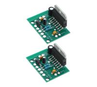 Healeved 2 Sets V Digital Stereo Audio Amplifier Board Module Tda7297 Dual Channel 15w+15w Power Amplifier for DIY Soldering Project Kits with Audio and Stable Power Output, for Dorms