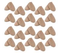 Healeved 20 Pairs Paper Pulp Shoe Trees for Men Size 38-40 - Toe Box Guard Shoe Shape Holders Anti-crease Supports for Boots and Sneakers