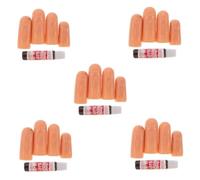 Healeved 20 pcs Halloween Fake Fingers with Realistic Blood Effect for Scary Costume Props Broken Body Parts for Special Makeup Masquerade Parties Pranks and Cosplay