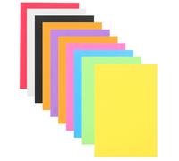 Healeved 20 Sheets Colorful Sponge Paper A4 Size DIY Craft Making Decorative Handicraft Sheets for Classroom Living Room Wrapping and Moving Boxes Supplies