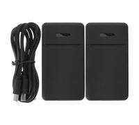 Healeved 2000mah 7.4v Portable Power Bank for Heated Gloves and Insoles with USB Cable, Plastic Material, Rapid Heating Performance and Versatile Backup Charging, for Hiking