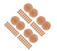 Healeved 200pcs Breathable Adhesive for Fingers and Joints Large Round Wound Care Plasters with Fabric for Blister Prevention and Travel Essentials