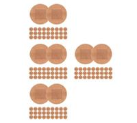 Healeved 200pcs Breathable Fabric Finger Joint Adhesive Large Round Wound Care Patches for Blister Prevention and Travel Essentials