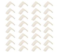 Healeved 200pcs Plastic Nail Art Palette Rings for Organizing Nail Polish Colors Portable Design for Professional Teaching Environments and Classrooms