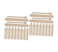 Healeved 200pcs Wax Applicator Sticks for Hair Removal Wooden Waxing Tools for Smooth Skin Versatile Spatulas for Body and Face for Home Waxing Kits