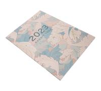 Healeved 2023 A4 Large Monthly Planner Notebook, Coil Bound Academic Schedule Book, Yellow Apricot Color, Time Management Organizer for Study and Office Use