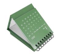 Healeved 2024-2025 calendar desk Standing Desk Calendar Easy to Write Paper Green For Students Ledged Desktop