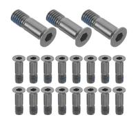 Healeved 20pcs Alloy Rear Derailleur Screws Locking Fasteners for Road Mountain Folding Bikes Bike Derailleur Replacement Bolts for Gear Adjustment and Stable Tension Wheel Performance