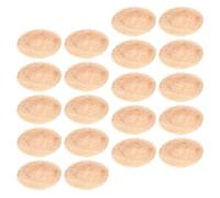 Healeved 20pcs Artificial Bird Nest Decors for Cold Dish Display | Thread Made, Realistic Look, Reusable Accents for Park Scenes, Bakery Displays, Easter Christmas Birthdays