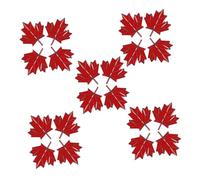 Healeved 20pcs Canadian Maple Leaf Enamel Pins Sturdy Alloy Safety Pin Brooches for Women Elegant Thanksgiving Accessories Patriotic Lapel Badges for Dress Sweater Shawl Bags Backpacks