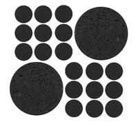 Healeved 20pcs Compressed Facial Sponges: Round Cellulose Face Cleaning Pads for Makeup Removal Gentle Exfoliation and Daily Skincare Routine