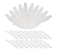 Healeved 20pcs Cotton Moisture Absorbing Pads Tummy Rash Liners Sweatproof Soft Breathable Sweat Management Pads for Women Fitness Enthusiasts during Daily Exercise and High Intensity