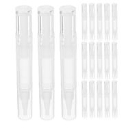 Healeved 20pcs Empty Nail Oil Pen Twist Cosmetic Lip Gloss Dispenser Tubes Click Lip Gloss Pen for Makeup Foundation Nail Polish Cuticle Oil 5ml