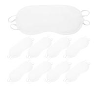 Healeved 20pcs Eye Lightweight Sleeping Eye Covers for Naps Protection Shades Practical Blank Patches for Students and Office Workers