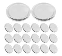 Healeved 20pcs Eyelash Holder Pads Lash Extension Silicone Lash Pad Round Reusable Eyelash Extensions Tools For Women Makeup Supplies Tools 4 Cm