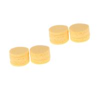 Healeved 20pcs Natural Wood Pulp Makeup Removal Sponge Facial Cleansing Puff for Skin Types