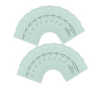 Healeved 20pcs Post Wax Cleansing Wipes Wax Remover Skin Cleaning Pad Redness Relief Hair Wipes