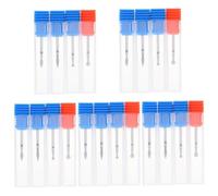 Healeved 20pcs Professional Nail Drill Bits Set Tungsten Steel Tools for Grinding Nail Care and Dead Skin Removal and Easy to Clean for Home Salon Use