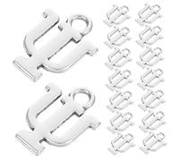 Healeved 20pcs Psi Symbol Pendant Charms Unique Psychology Jewelry Making Accessories for Necklaces Bracelets and Keychains Premium Quality with Smooth Finish