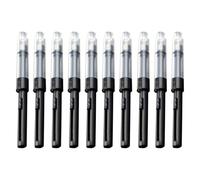 Healeved 20Pcs Push-Pull Fountain Pen Ink Absorbers Inking Aid Refill Ink Tool for Student Stationery and Office Writing Supplies