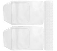 Healeved 20pcs PVC Pen Bag for Nurses and Doctors, Insert Type Organizer | Large Storage Capacity, Easy to Carry Daily Use, Practical Pocket Pouch for Pens and Markers